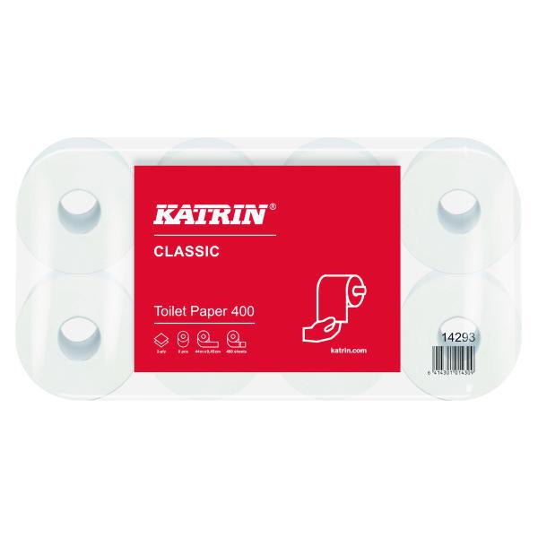 Katrin Classic Toilet Roll 400 Sheet 2ply